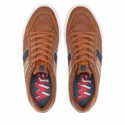 Sneakers Trainers WRANGLER - Pacific WM21020A Cognac 064 Brown -Cheap Wojas Store 0000300569252 06 rz