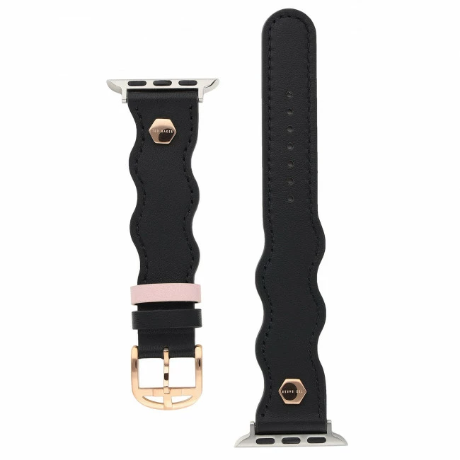 Accessories Changeable Strap For Apple Watch TED BAKER - BKS38F105 Black Black 2 Accessories Changeable Strap For Apple Watch TED BAKER - BKS38F105 Black Black - Image 2