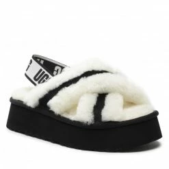 Slippers UGG - W Disco Cross Slide 1121550 Wht White