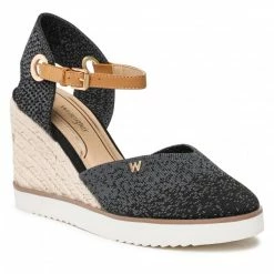 Espadrilles WRANGLER - Isla Knit WL21620A Black 062 Navy Blue