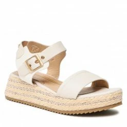 Casual Sandals Espadrilles WRANGLER - Kim WL21630A Off White 098 White