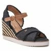 Espadrilles WRANGLER - Maiorca Cross WL21700A Black/Pewter 309 Black