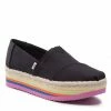 Espadrilles TOMS - Alpargata Platform Rope High 10017849 Black Black