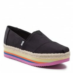 Espadrilles TOMS - Alpargata Platform Rope High 10017849 Black Black
