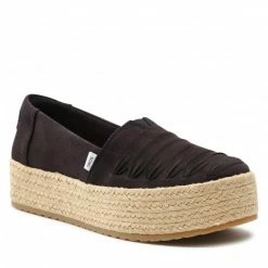 Espadrilles TOMS - Valencia 10016302 Black Canvas Black