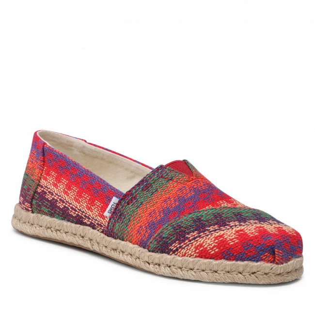 Espadrilles TOMS - Alpargata Rope 10017834 Multi Global Woven Colourful 1 Espadrilles TOMS - Alpargata Rope 10017834 Multi Global Woven Colourful