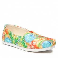 Flats Shoes TOMS - Alpargata 10017812 Fiesta Red Colourful, Green