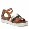 Casual Sandals Sandals WOJAS - 76092-53 J.Brązowy/Złoty Brown
