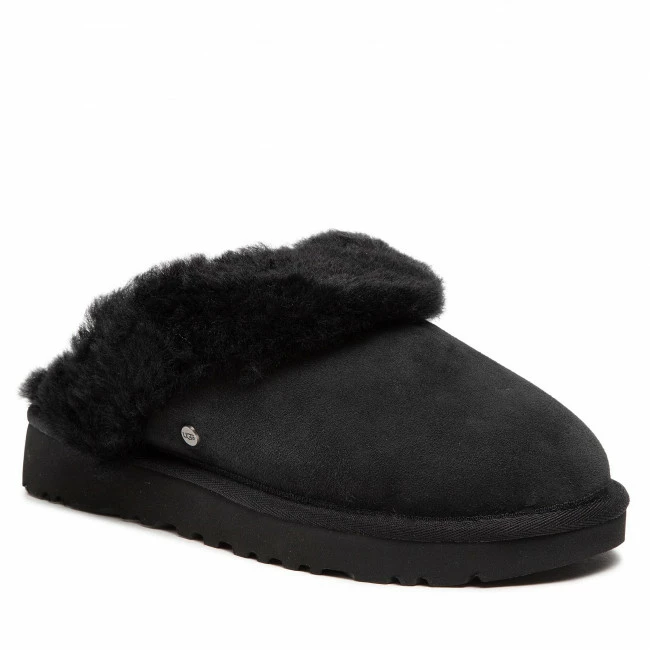 Slippers UGG - W Classic Slipper II 1130876 Blk Black 1 Slippers UGG - W Classic Slipper II 1130876 Blk Black