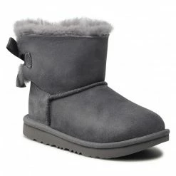Trekker Boots Footwear UGG - K Mini Bailey Bow II 1017397K Lgh Grey