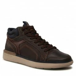 Sneakers Trainers WRANGLER - WM22112A Dk.Brown 030 Brown