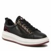 Sneakers Trainers WRANGLER - Jolin Zip WL22660A Black/Burgundy 338 Black
