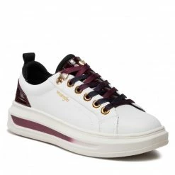 Sneakers Trainers WRANGLER - Jolin WL22661A White/Burgundy 620 White