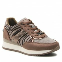Sneakers Trainers XTI - 140364 Taupe Brown