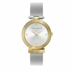 Women's Wristwatch TED BAKER - Bow BKPBWS209 Silver/Gold Silver, Gold