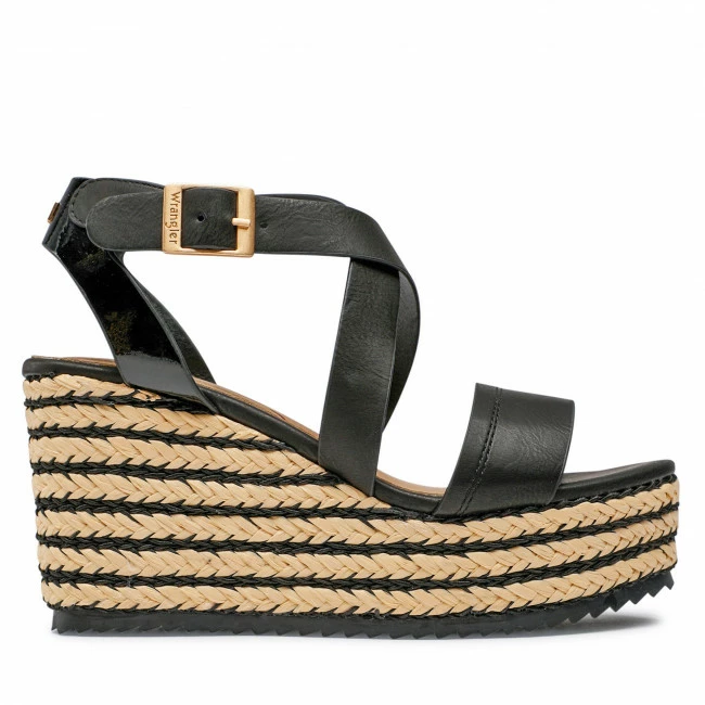 Espadrilles WRANGLER - Marbella Cross WL21640A Black 062 Black 2 Espadrilles WRANGLER - Marbella Cross WL21640A Black 062 Black - Image 2
