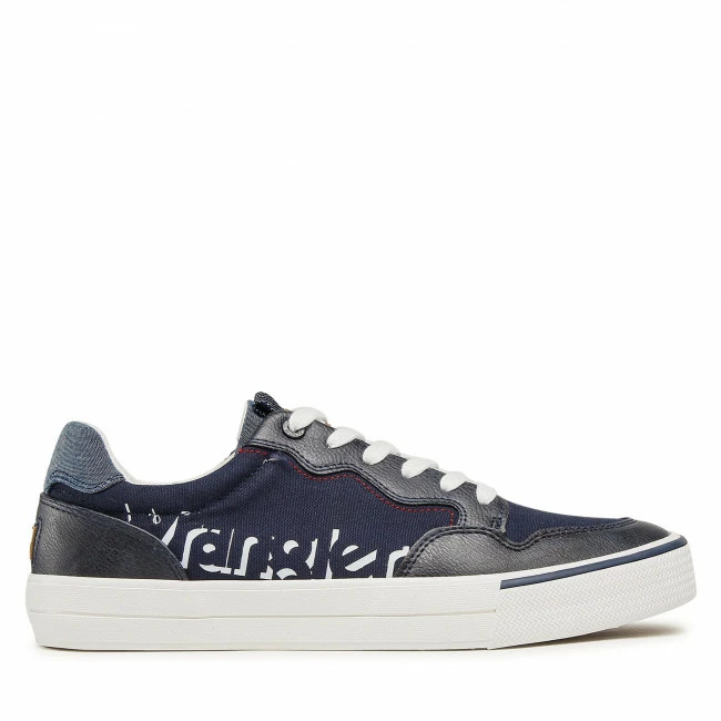 Plimsolls WRANGLER - Clay Basket WM21042A Navy 016 Navy Blue 2 Plimsolls WRANGLER - Clay Basket WM21042A Navy 016 Navy Blue - Image 2