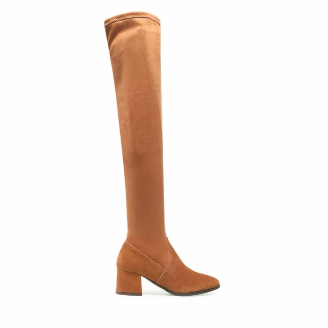 Jackboots Over-Knee Boots WOJAS - 71013-83 Light Brown Brown 2 Jackboots Over-Knee Boots WOJAS - 71013-83 Light Brown Brown - Image 2