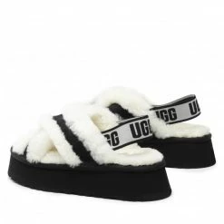 Slippers UGG - W Disco Cross Slide 1121550 Wht White -Cheap Wojas Store 03 0000300314531 pa