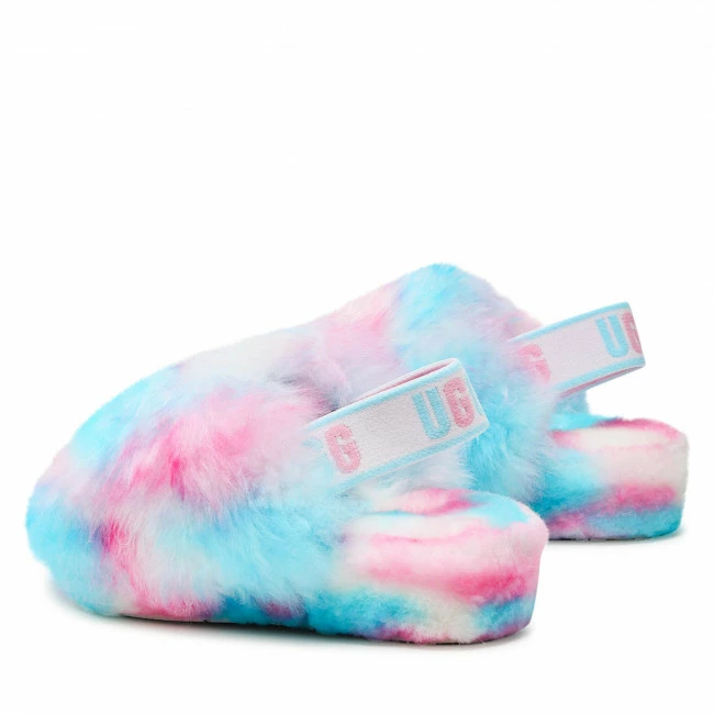 Slippers UGG - W Fluff Yeah Pride 1131770 Pid Colourful 3 Slippers UGG - W Fluff Yeah Pride 1131770 Pid Colourful - Image 3