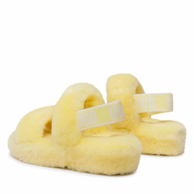 Slippers UGG - W Oh Yeah 1107953 Bpdd Yellow 3 Slippers UGG - W Oh Yeah 1107953 Bpdd Yellow - Image 3