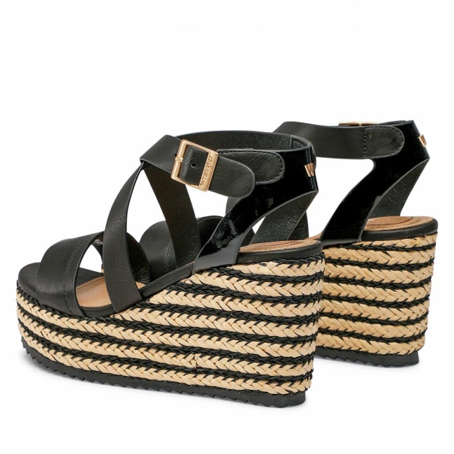 Espadrilles WRANGLER - Marbella Cross WL21640A Black 062 Black 3 Espadrilles WRANGLER - Marbella Cross WL21640A Black 062 Black - Image 3