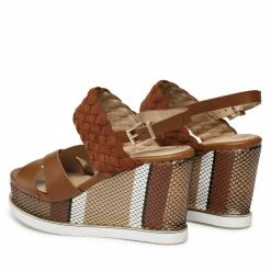 Wedges Sandals WRANGLER - Jeena WL21740A Cuoio 068 Brown 8 Wedges Sandals WRANGLER - Jeena WL21740A Cuoio 068 Brown -Cheap Wojas Store 03 0000300568972 rz 1