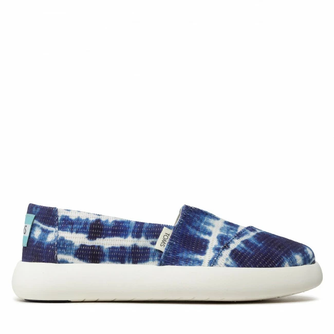 Flats Shoes TOMS - Alpargata Mallow 10017835 Navy Batik Tie/Dye Crochet Navy Blue 2 Flats Shoes TOMS - Alpargata Mallow 10017835 Navy Batik Tie/Dye Crochet Navy Blue - Image 2