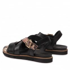 Casual Sandals Sandals WOJAS - 76079-51 Czarny/Złoty Black -Cheap Wojas Store 03 0000300958735 bs