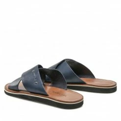 Clogs And Mules Slides WOJAS - 9259-56 Granatowy Navy Blue 8 Clogs And Mules Slides WOJAS - 9259-56 Granatowy Navy Blue -Cheap Wojas Store 03 0000300959053 rz