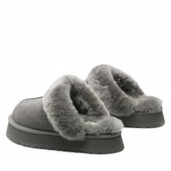 Slippers UGG - W Disquette 1122550 Chrc Grey -Cheap Wojas Store 03 0000301213864 rz
