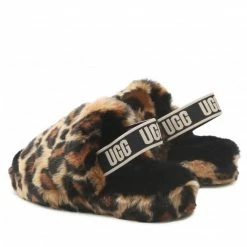 Unisex Slippers UGG - K Fluff Yeah Slide Spotty 1134954K Nat Brown -Cheap Wojas Store 03 0000301218401 rz