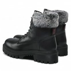 Hiking Boots WRANGLER - Seattle Alaska Leather WL22505A Black 062 Black -Cheap Wojas Store 03 0000301512479 rz