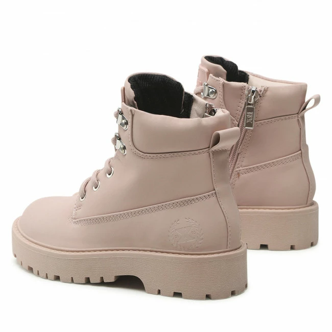 Trekker Boots Hiking Boots XTI - 150189 Nude Pink 3 Trekker Boots Hiking Boots XTI - 150189 Nude Pink - Image 3