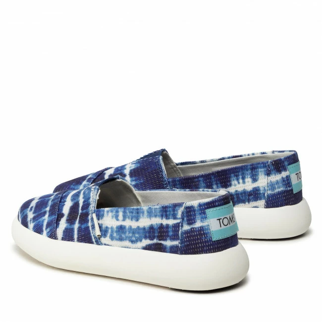 Flats Shoes TOMS - Alpargata Mallow 10017835 Navy Batik Tie/Dye Crochet Navy Blue 3 Flats Shoes TOMS - Alpargata Mallow 10017835 Navy Batik Tie/Dye Crochet Navy Blue - Image 3
