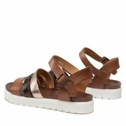 Casual Sandals Sandals WOJAS - 76092-53 J.Brązowy/Złoty Brown -Cheap Wojas Store 04 0000300958841 ts 1