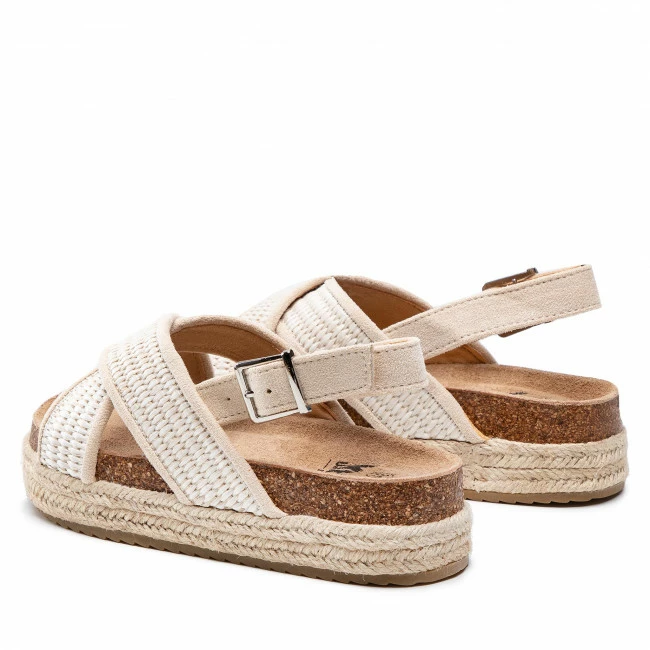 Sandals Espadrilles XTI - 58020 Beige Beige 3 Sandals Espadrilles XTI - 58020 Beige Beige - Image 3