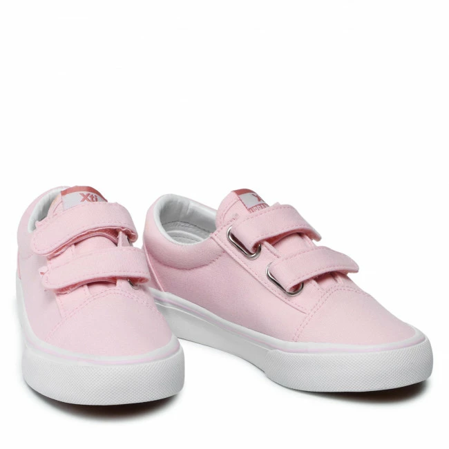 Velcro Plimsolls XTI - 57911 Nude Pink 5 Velcro Plimsolls XTI - 57911 Nude Pink - Image 5