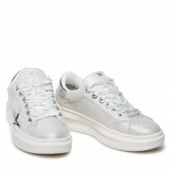 Sneakers Trainers WRANGLER - Jolin Lame' WL21552A Silver 004 Silver -Cheap Wojas Store 05 0000300568170 rz