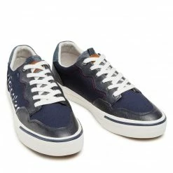 Plimsolls WRANGLER - Clay Basket WM21042A Navy 016 Navy Blue 10 Plimsolls WRANGLER - Clay Basket WM21042A Navy 016 Navy Blue -Cheap Wojas Store 05 0000300569375 rz