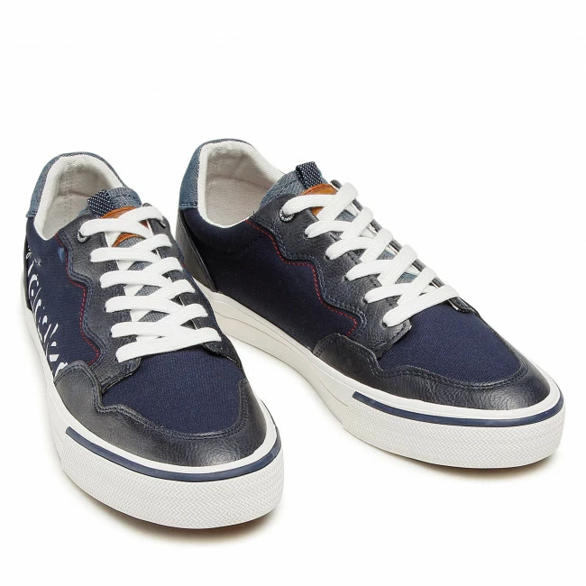 Plimsolls WRANGLER - Clay Basket WM21042A Navy 016 Navy Blue 5 Plimsolls WRANGLER - Clay Basket WM21042A Navy 016 Navy Blue - Image 5