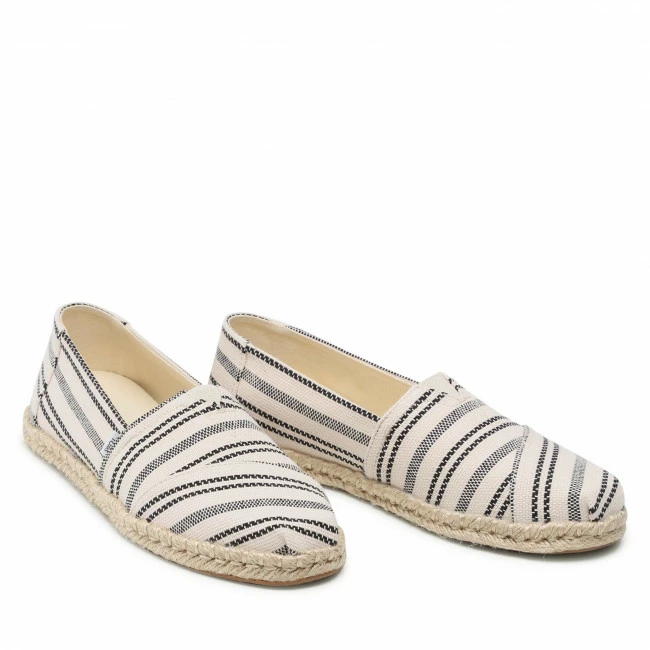 Espadrilles TOMS - Alpargata Rope 10017848 Natural Global Stripe Beige 5 Espadrilles TOMS - Alpargata Rope 10017848 Natural Global Stripe Beige - Image 5