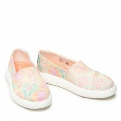 Flats Shoes TOMS - Alpargata Mallow 10017828 Candy Pink Tie Colourful, Pink -Cheap Wojas Store 05 0000300610916 mg