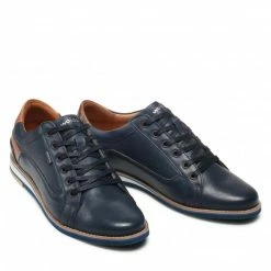 Sneakers Trainers WOJAS - 10023-56 Granat/J.Brąz Navy Blue -Cheap Wojas Store 05 0000300625842 rz