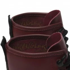 Hiking Boots Trapery WRANGLER - Spike Mid WL22560A Burgundy 090 Dark Red -Cheap Wojas Store 05 0000301510475 pl
