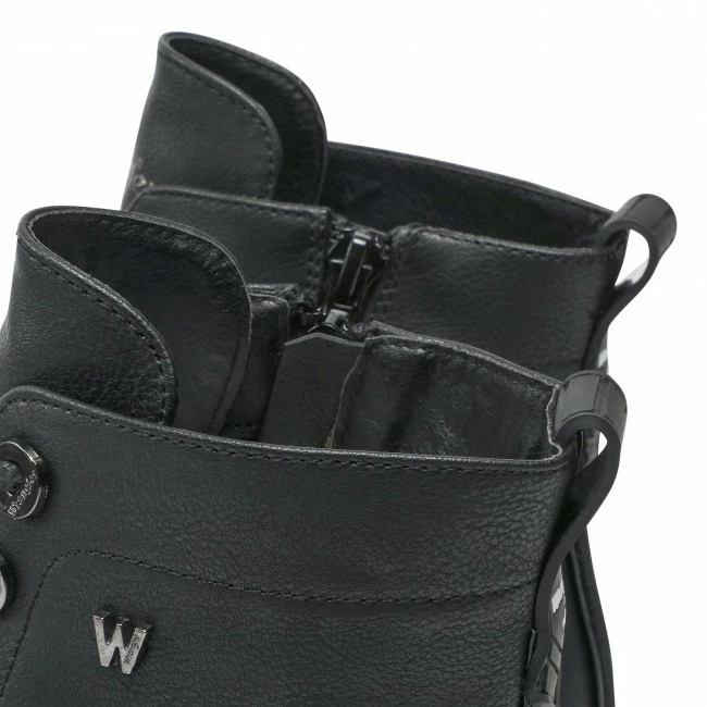 Ankle Boots WRANGLER - Courtney Lace WL22612A Black 062 Black 5 Ankle Boots WRANGLER - Courtney Lace WL22612A Black 062 Black - Image 5