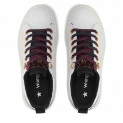 Sneakers Trainers WRANGLER - Jolin WL22661A White/Burgundy 620 White -Cheap Wojas Store 05 0000301512615 pl
