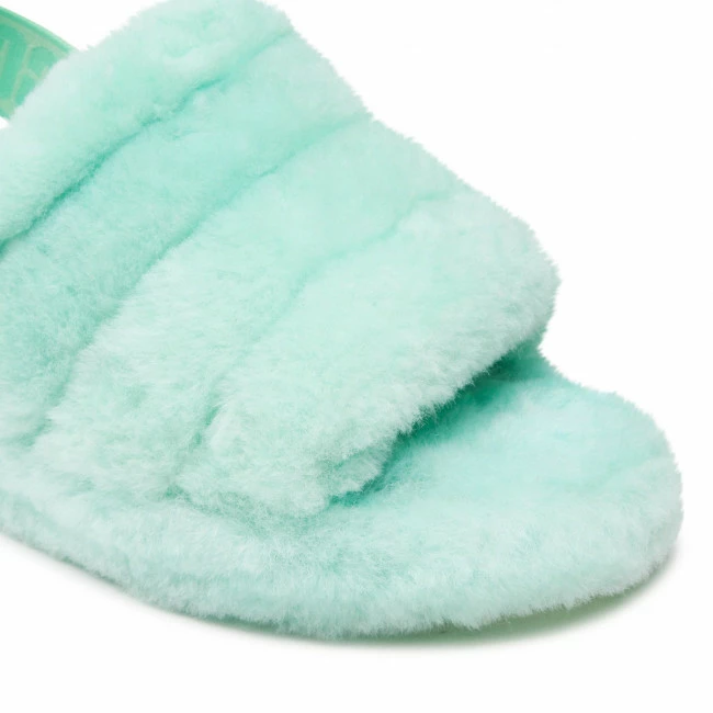 Slippers UGG - W Fluff Yeah Slide 1095119 Pemr Green 6 Slippers UGG - W Fluff Yeah Slide 1095119 Pemr Green - Image 6