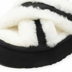 Slippers UGG - W Disco Cross Slide 1121550 Wht White -Cheap Wojas Store 06 0000300314531 pa
