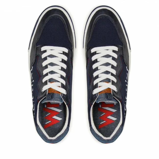 Plimsolls WRANGLER - Clay Basket WM21042A Navy 016 Navy Blue 6 Plimsolls WRANGLER - Clay Basket WM21042A Navy 016 Navy Blue - Image 6